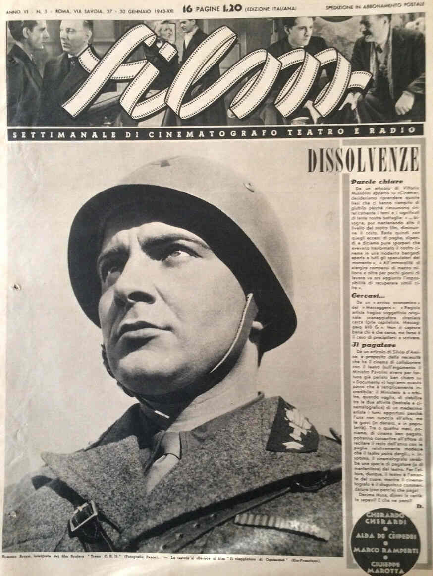 FILM (1938-50) magazine side cover Issue 5 30 January 1943
