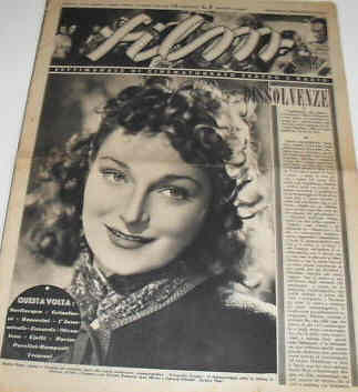 FILM (1938-50) magazine side cover Issue 8 18 March 1944