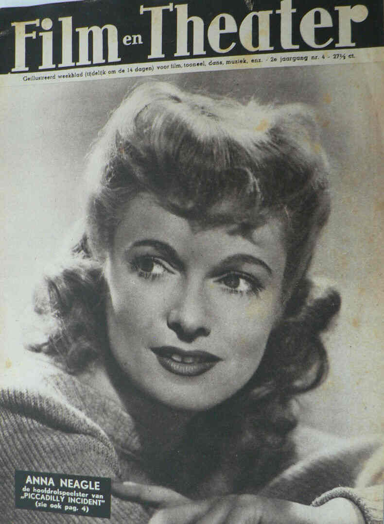 FILM EN THEATER magazine side cover Issue 4 15 February 1947