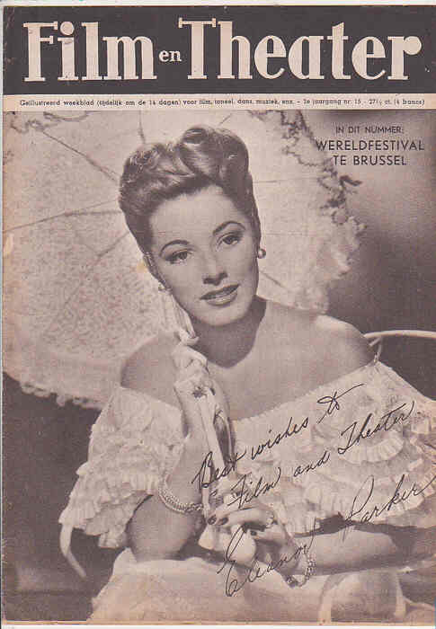 FILM EN THEATER magazine side cover Issue 15 19 July 1947