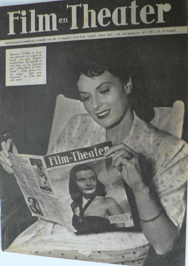 FILM EN THEATER magazine side cover Issue 21 October 1948