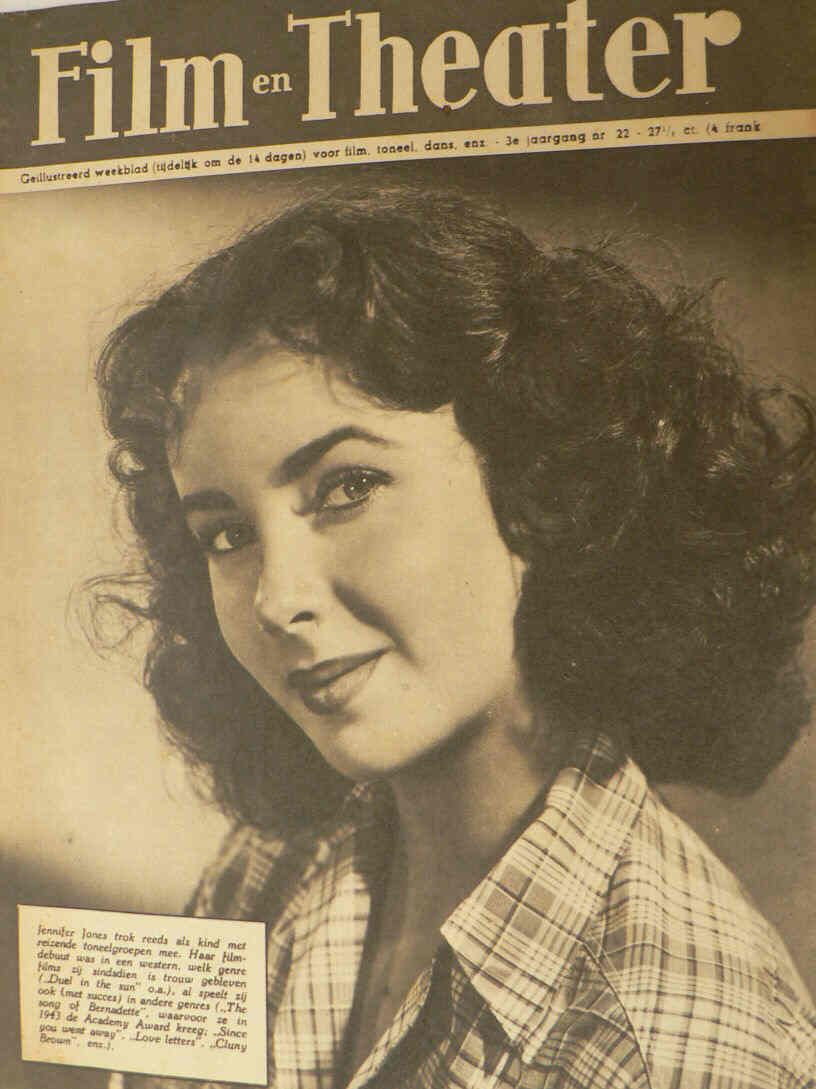 FILM EN THEATER magazine side cover Issue 22 November 1948