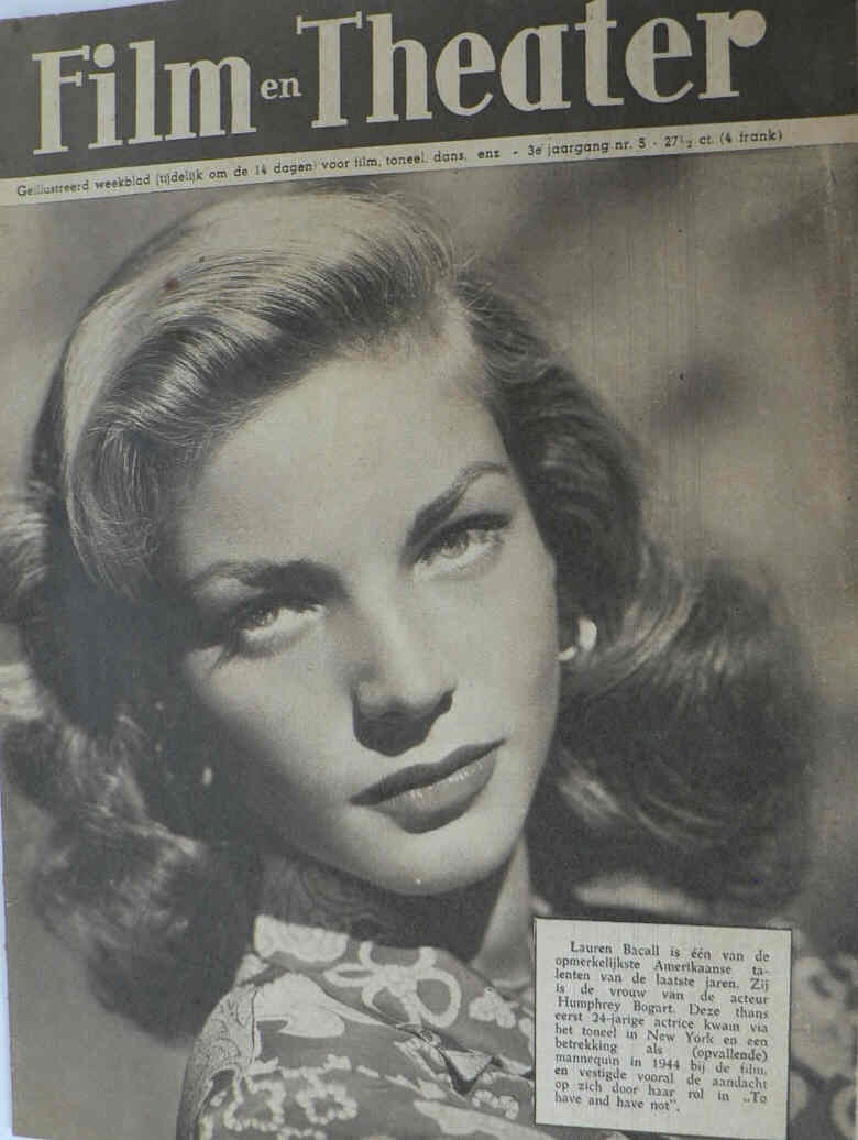 FILM EN THEATER magazine side cover Issue 5  1948