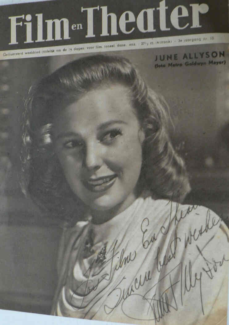FILM EN THEATER magazine side cover Issue 10  1948