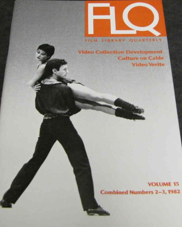 FILM LIBRARY QUARTERLY magazine side cover  Vol 15 # 2/3  1982