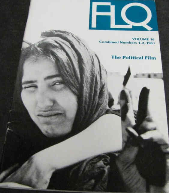 FILM LIBRARY QUARTERLY magazine side cover  Vol 16 # 1/2  1983