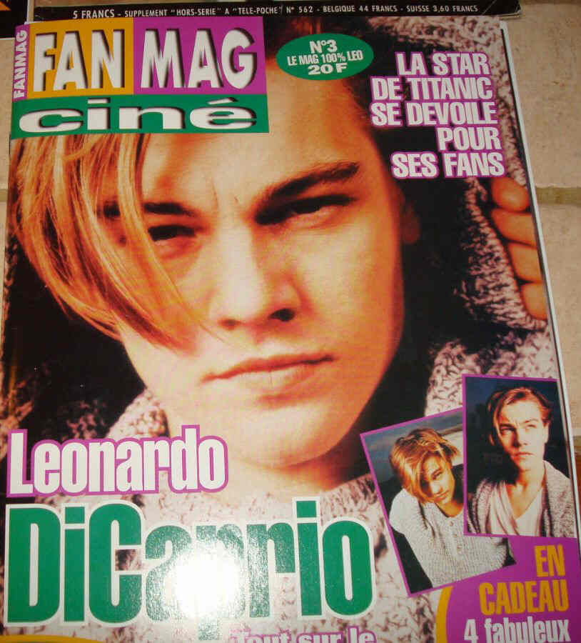 FAN MAG CINE magazine side cover Issue 3   1998