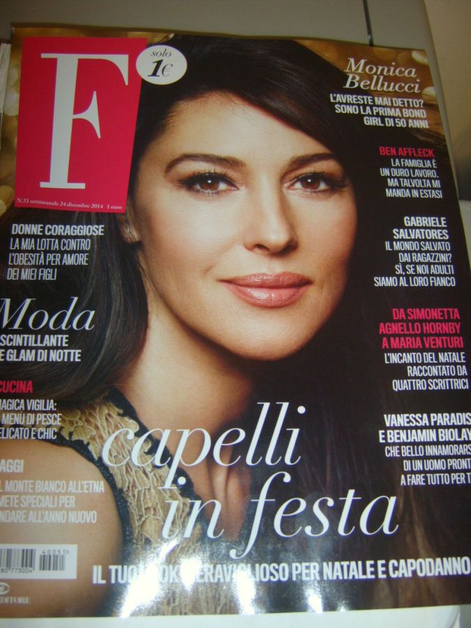 F MAGAZINE magazine side cover 24 December 2014