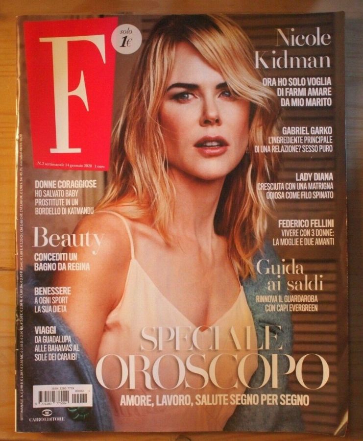 F MAGAZINE magazine side cover Issue 2 14 January 2020