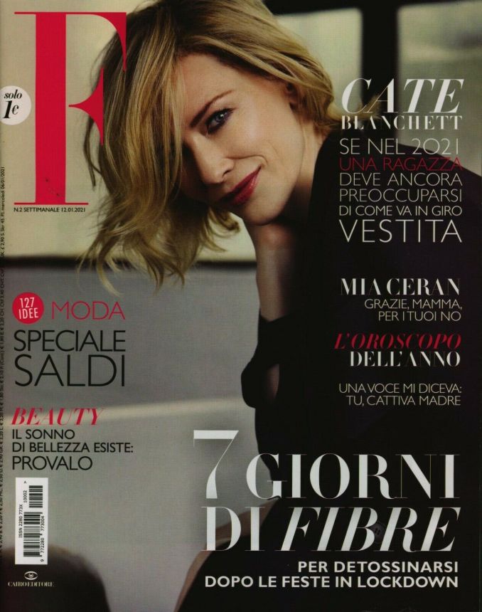 F MAGAZINE magazine side cover Issue 2 12 January 2021