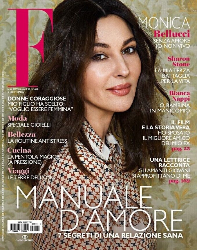F MAGAZINE magazine side cover 22 November 2022
