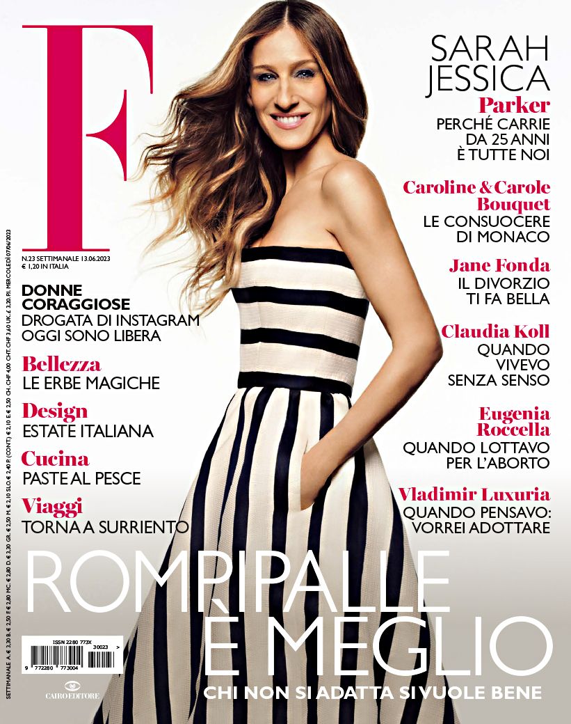 F MAGAZINE magazine side cover 13 June 2023