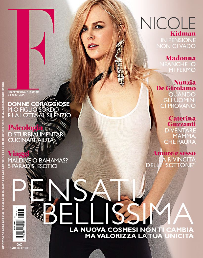 F MAGAZINE magazine side cover 18 July 2023