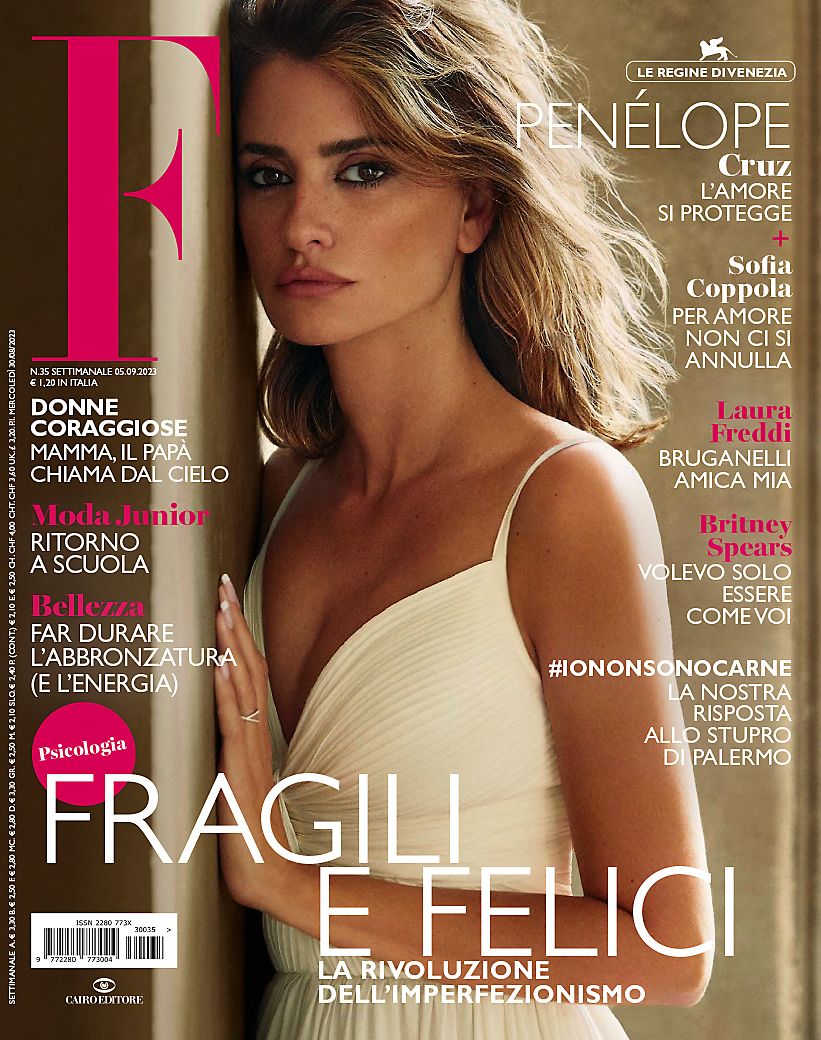 F MAGAZINE magazine side cover 5 September 2023