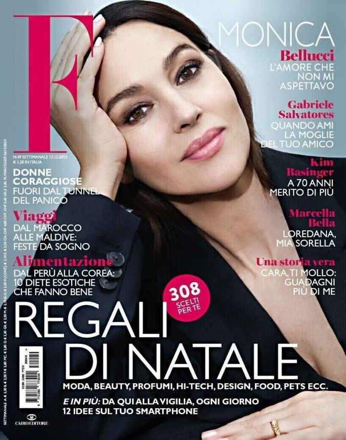 F MAGAZINE magazine side cover 12 December 2023