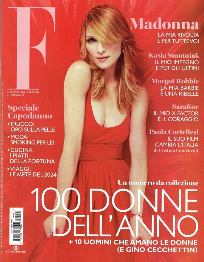 F MAGAZINE magazine cover 2 January 2024