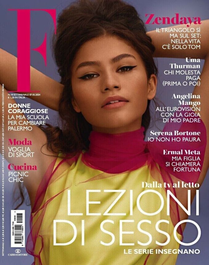F MAGAZINE magazine side cover 7 May 2024