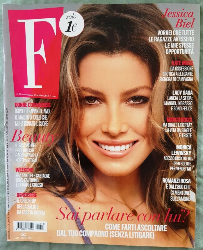 F MAGAZINE magazine side cover Issue 18 10 October 2012