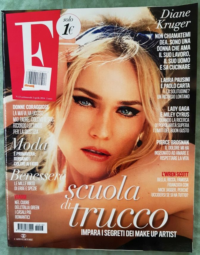 F MAGAZINE magazine side cover Issue 13 2 April 2014