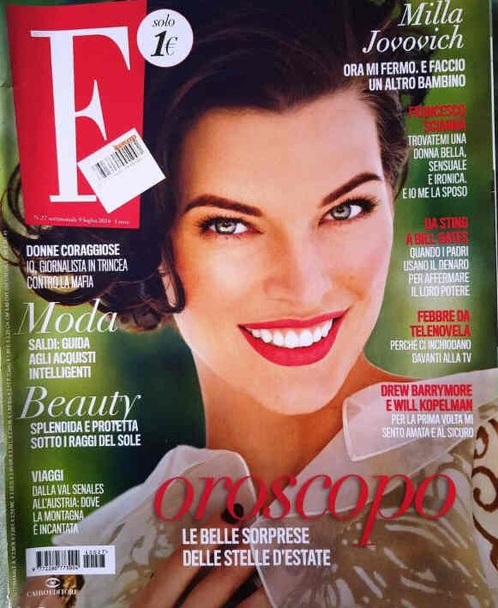 F MAGAZINE magazine side cover Issue 27 9 July 2014