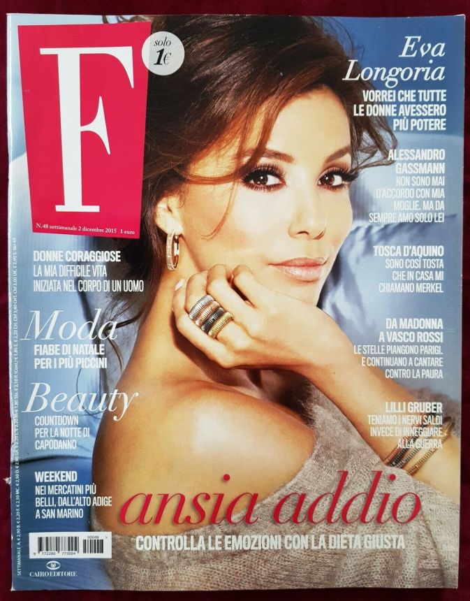 F MAGAZINE magazine side cover Issue 48 2 December 2015