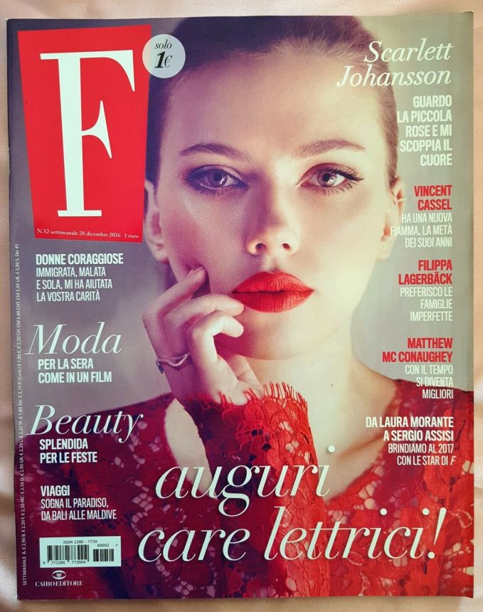 F MAGAZINE magazine side cover Issue 52 28 December 2016