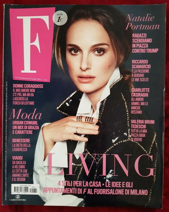F MAGAZINE magazine side cover Issue 14 12 April 2017