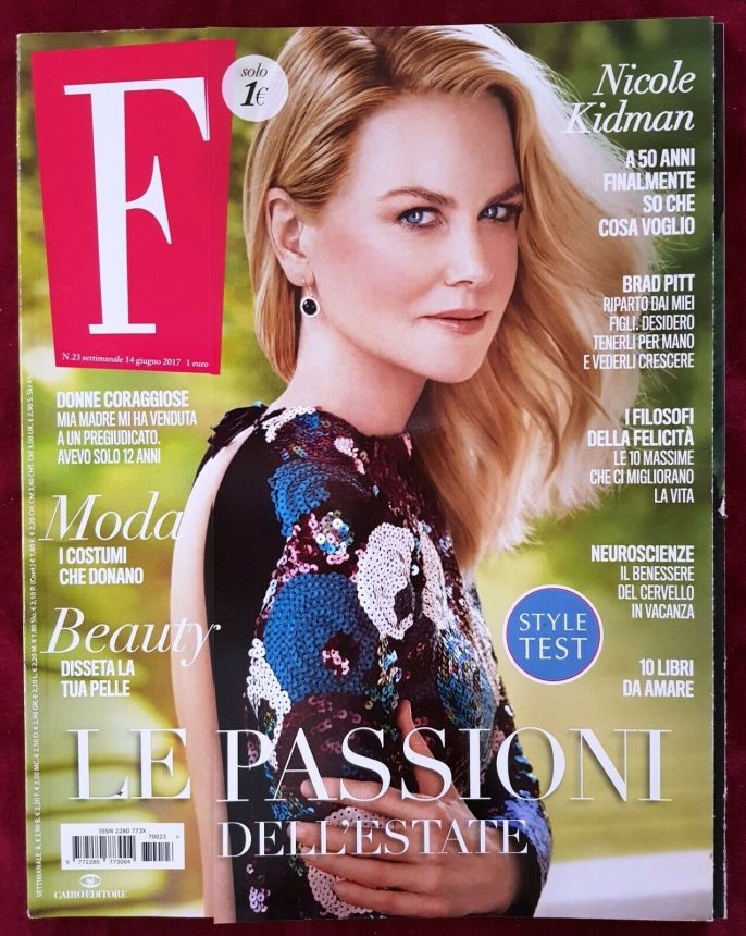 F MAGAZINE magazine side cover Issue 23 14 June 2017