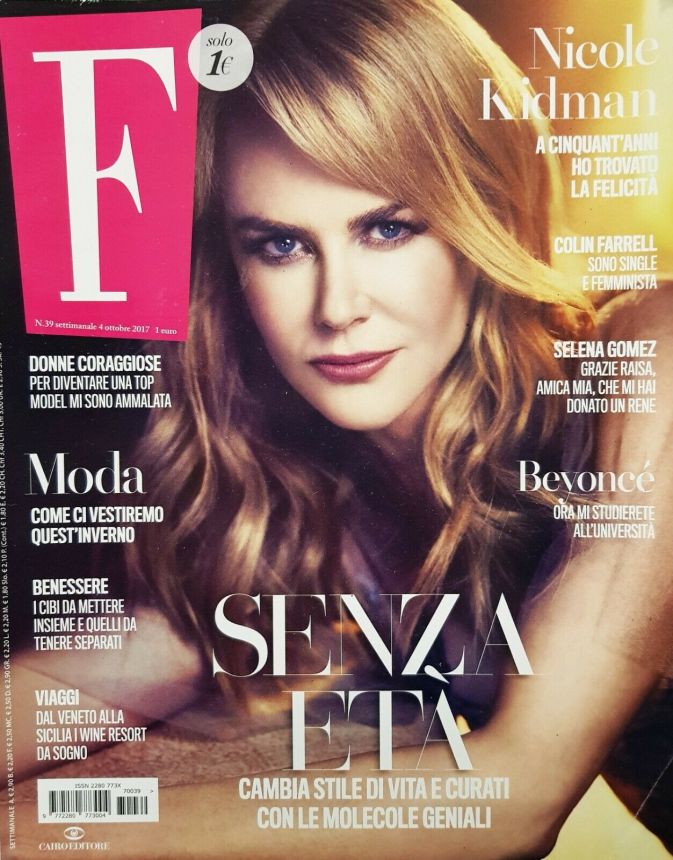 F MAGAZINE magazine side cover Issue 39 4 October 2017
