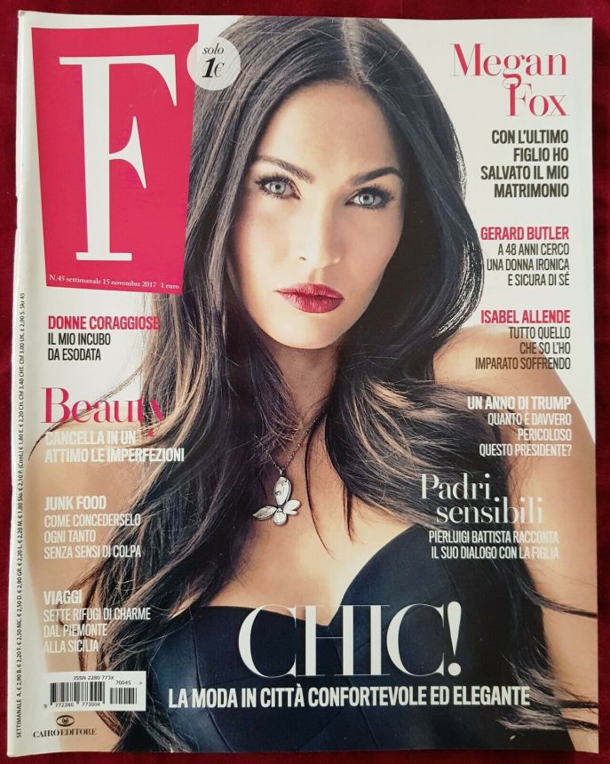 F MAGAZINE magazine side cover Issue 45 15 November 2017