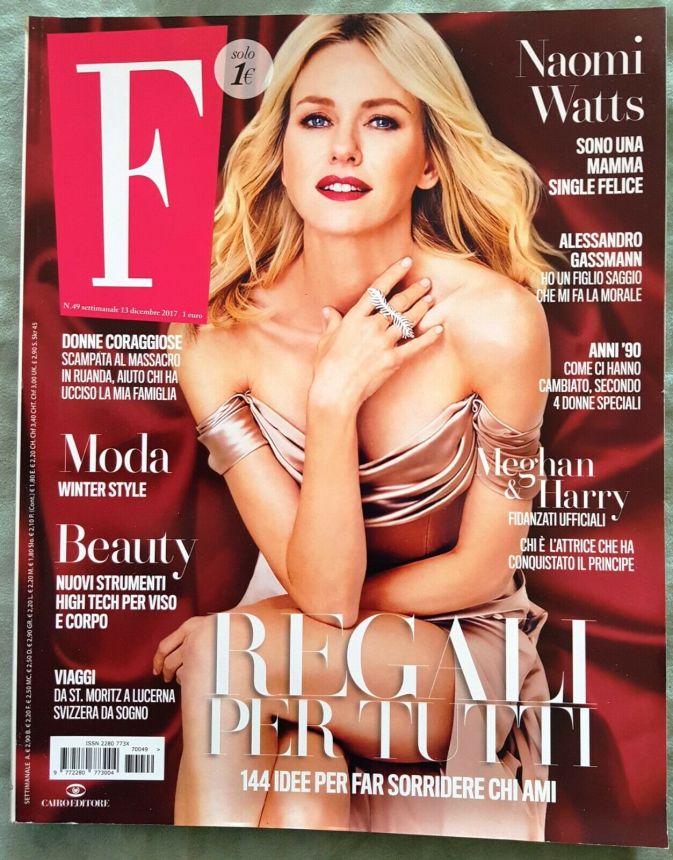 F MAGAZINE magazine cover Issue 49 13 December 2017