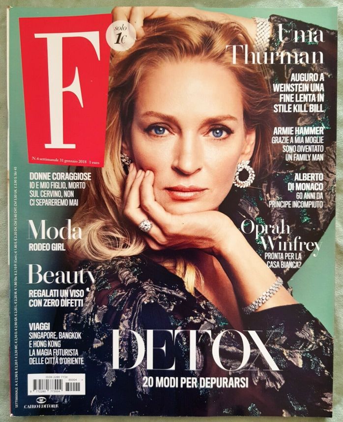 F MAGAZINE magazine side cover Issue 4 31 January 2018