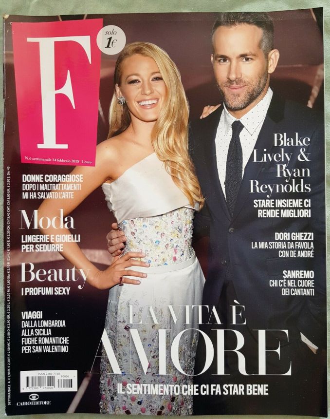 F MAGAZINE magazine side cover Issue 6 14 February 2018