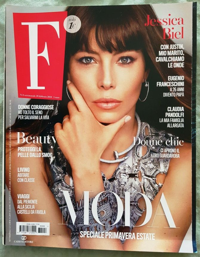 F MAGAZINE magazine side cover Issue 8 28 February 2018