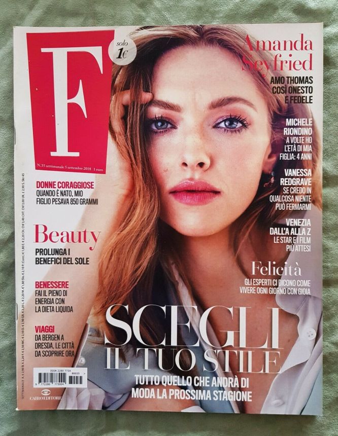 F MAGAZINE magazine side cover Issue 35 5 September 2018