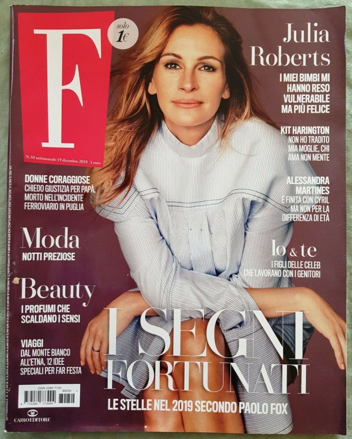 F MAGAZINE magazine cover Issue 50 19 December 2018