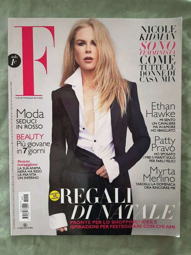 F MAGAZINE magazine side cover Issue 49 8 December 2020