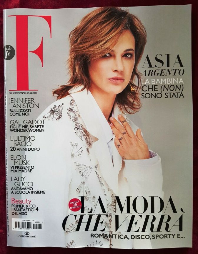 F MAGAZINE magazine side cover Issue 6 9 February 2021