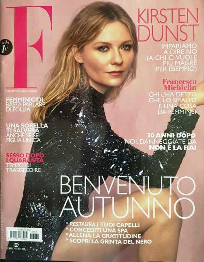 F MAGAZINE magazine side cover Issue 38 21 September 2021