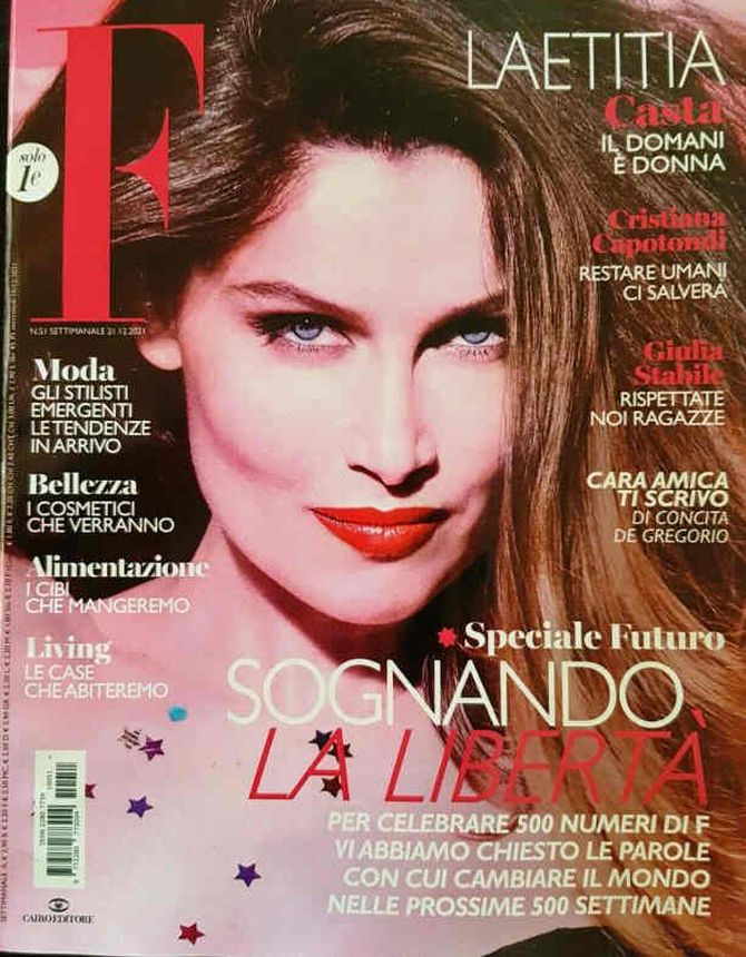 F MAGAZINE magazine side cover Issue 51 21 December 2021