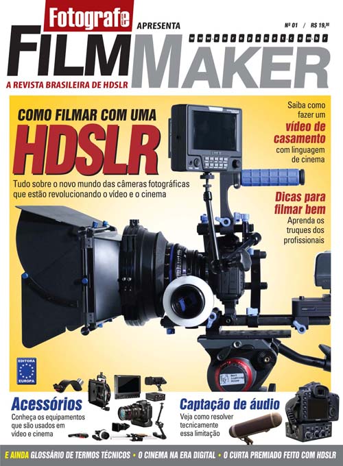 FOTOGRAFE FILMMAKER magazine side cover Issue 1 January/February 2012