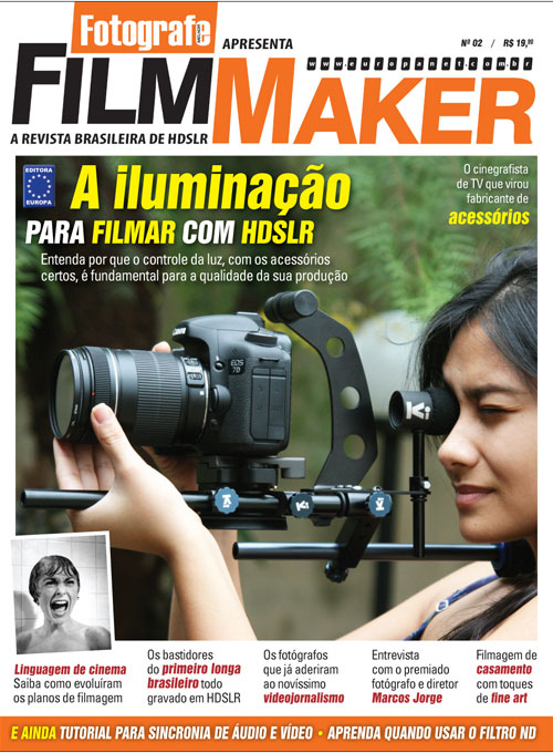 FOTOGRAFE FILMMAKER magazine side cover Issue 2 March/April 2012