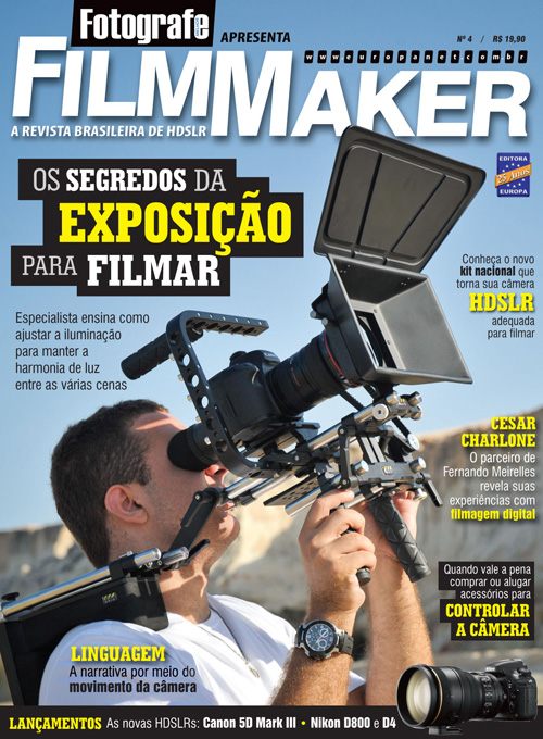 FOTOGRAFE FILMMAKER magazine side cover Issue 4 July/August 2012