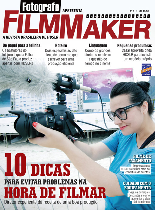 FOTOGRAFE FILMMAKER magazine side cover Issue 5 September/October 2012