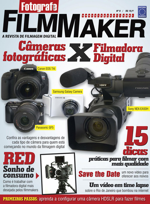 FOTOGRAFE FILMMAKER magazine side cover Issue 9 May/June 2013