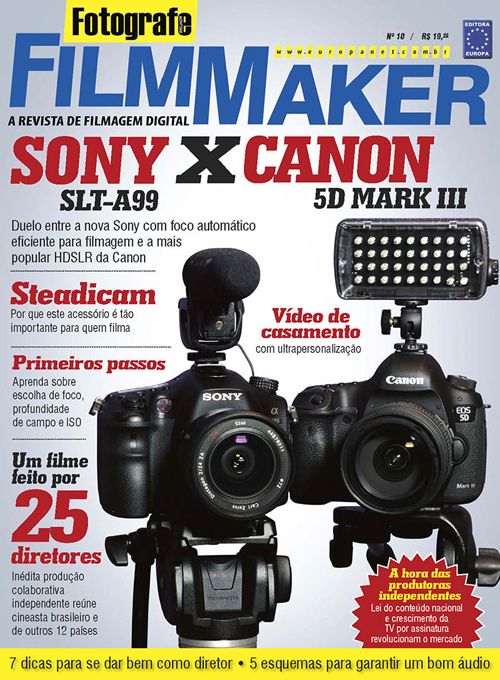 FOTOGRAFE FILMMAKER magazine side cover Issue 10 July/August 2013