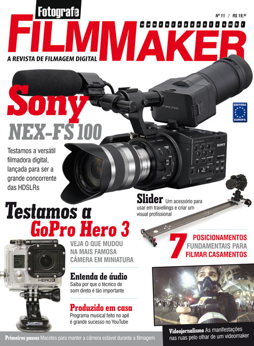 FOTOGRAFE FILMMAKER magazine side cover Issue 11 September/October 2013