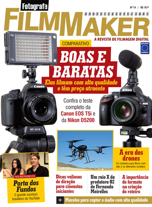 FOTOGRAFE FILMMAKER magazine side cover Issue 14 March/April 2014