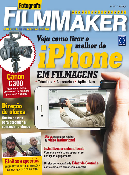 FOTOGRAFE FILMMAKER magazine side cover Issue 15 May/June 2014