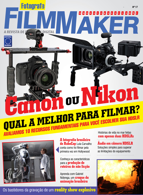 FOTOGRAFE FILMMAKER magazine side cover Issue 17 September/October 2014